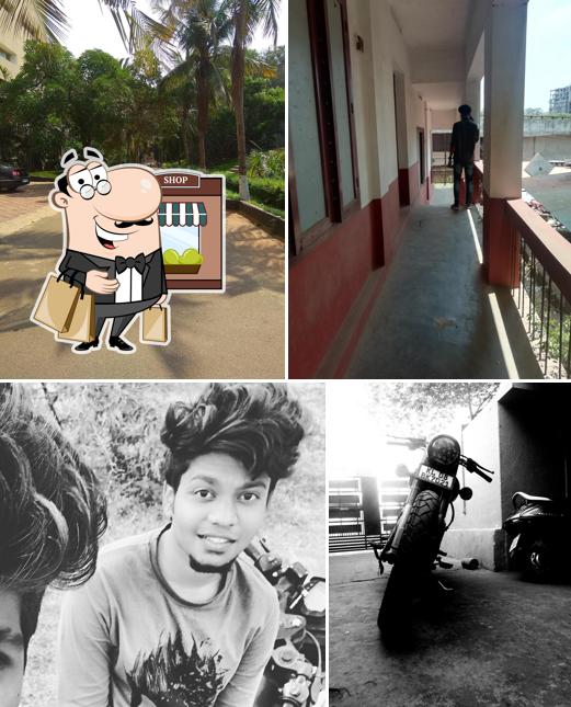 Check out how Karpagam Pharmacy Canteen looks outside