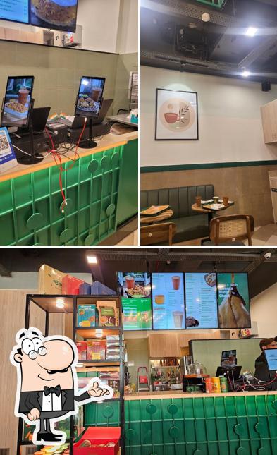 The interior of Chaayos Cafe at CP 67, Mohali