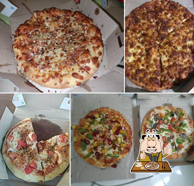Try out different kinds of pizza