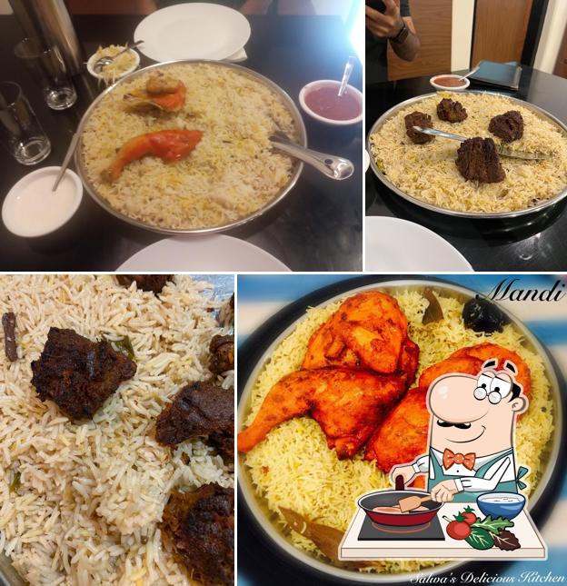 Chicken curry at Lahab YemenMandi