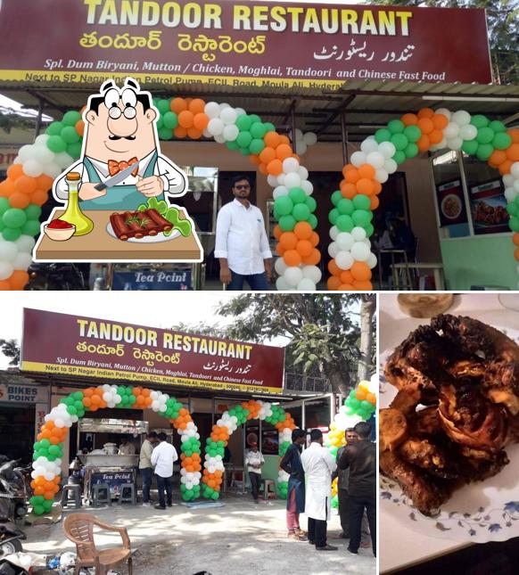 Baby back ribs at TANDOOR RESTAURANT