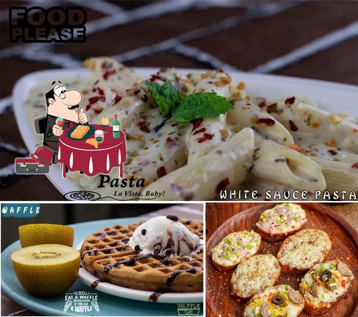 Waffles at Urban Theka CoffeeHolic Cafe Best Party Hall Best Cafe in Bikaner