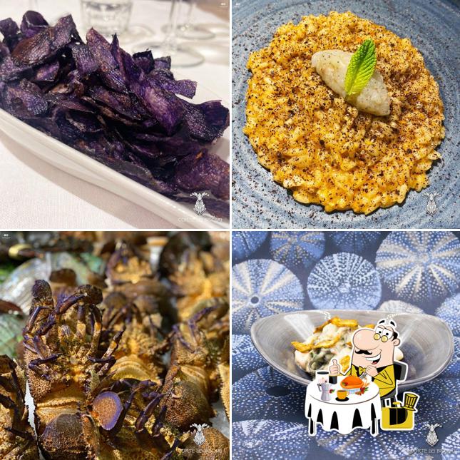 Cibo al Ristorante Corte dei Biscari