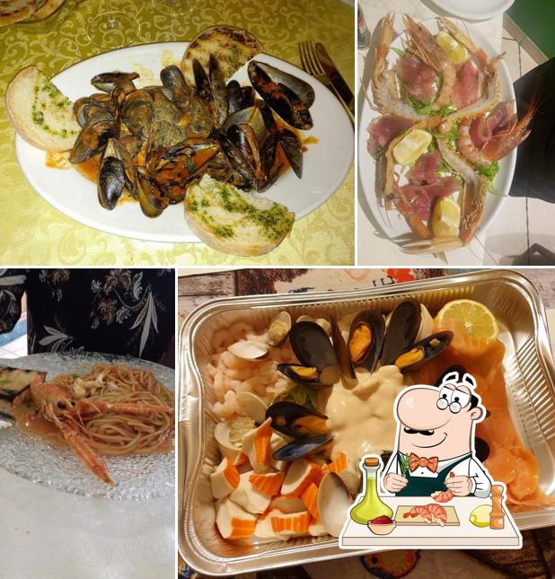 Prenditi tra i molti pasti di mare disponibili a ALBERGO RISTORANTE PIZZERIA DA LUIGI