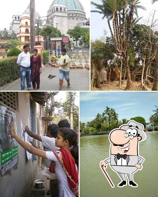 Enjoy the view at the outside area of Club