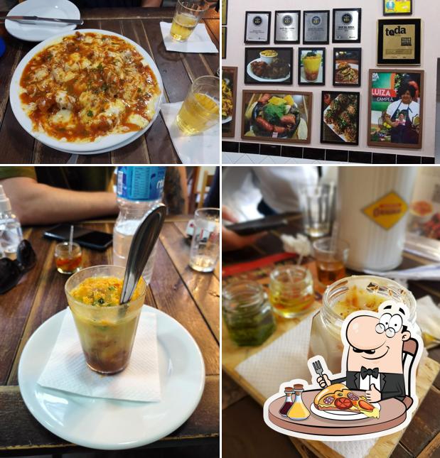 Consiga pizza no Bar da Gema