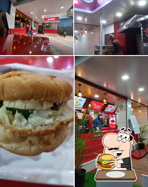 Try out a burger at AFC Iritty - Foodbox