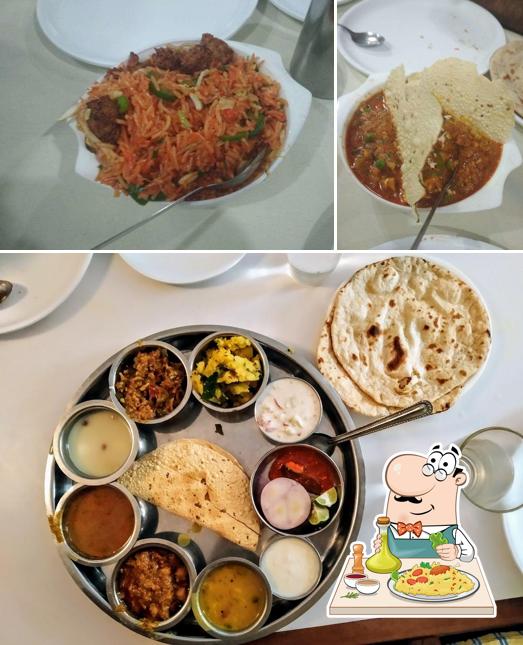Meals at Hotel Radha Krishna