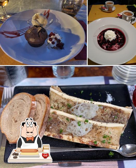 Restaurant La Terrasse de Montchoisi offre un'ampia varietà di dessert