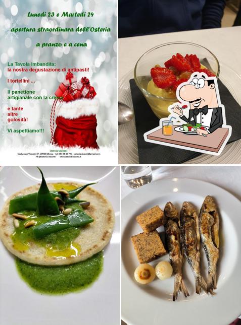 Cibo al Osteria Visconti