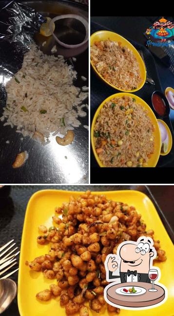 Food at Veggie Chinese