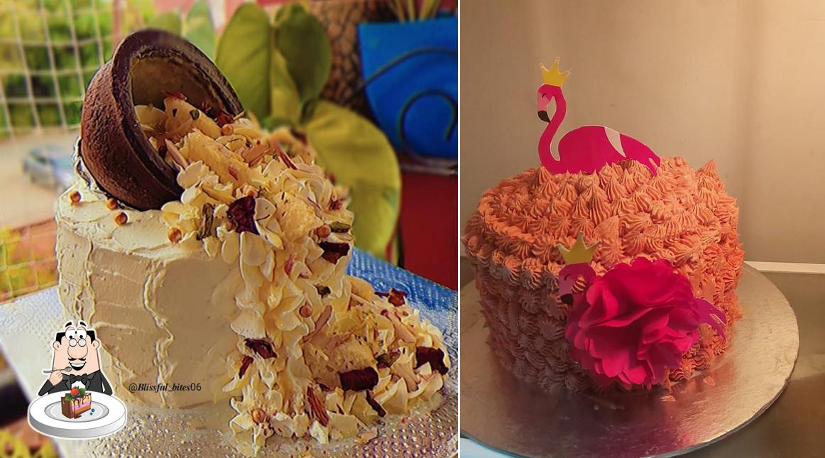 Chocolate cake at Blissful Bites