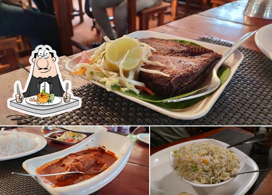 Food at Chimney Restaurant