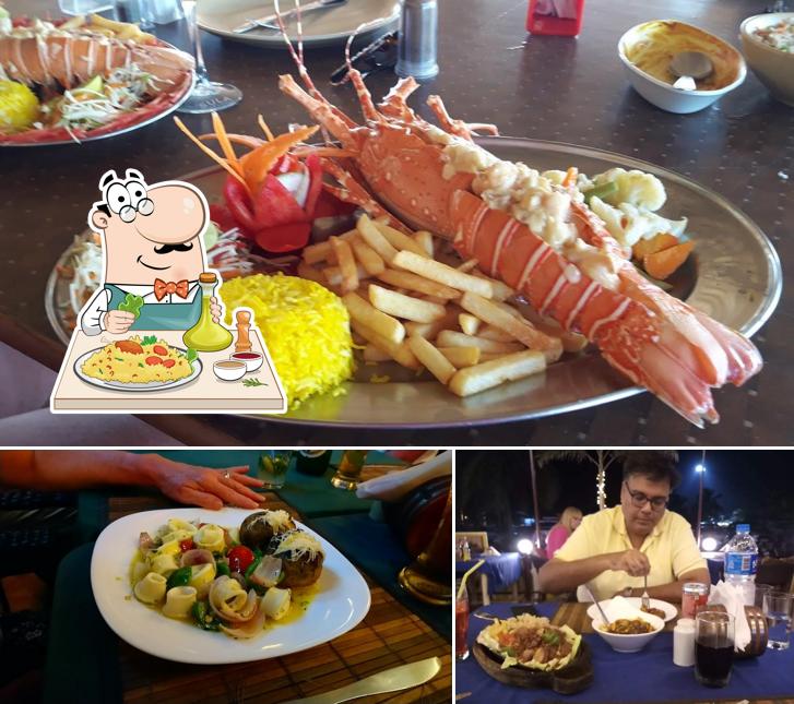 Food at Coyote Bar & Restaurant