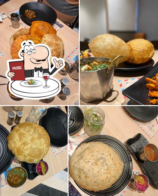 Chole bhature at Kailash Parbat