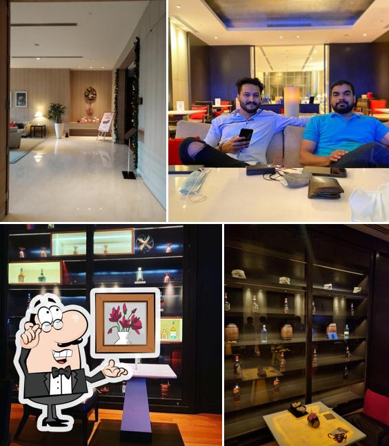 The interior of Ninety Six Bar