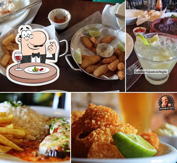 Platos en Botequim do Fidelis