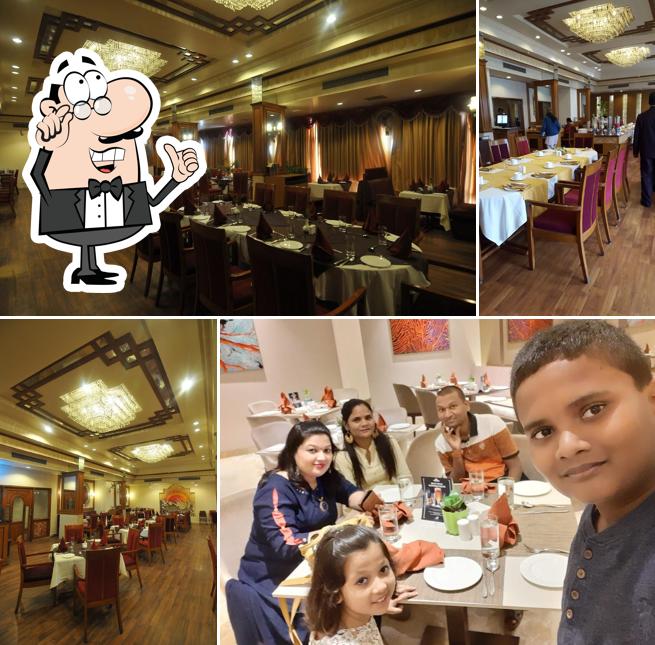 The interior of Cafe Pride Nagpur