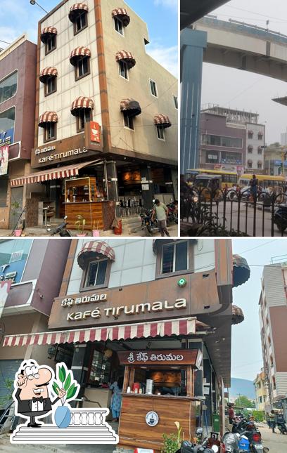 The exterior of Kafe Tirumala