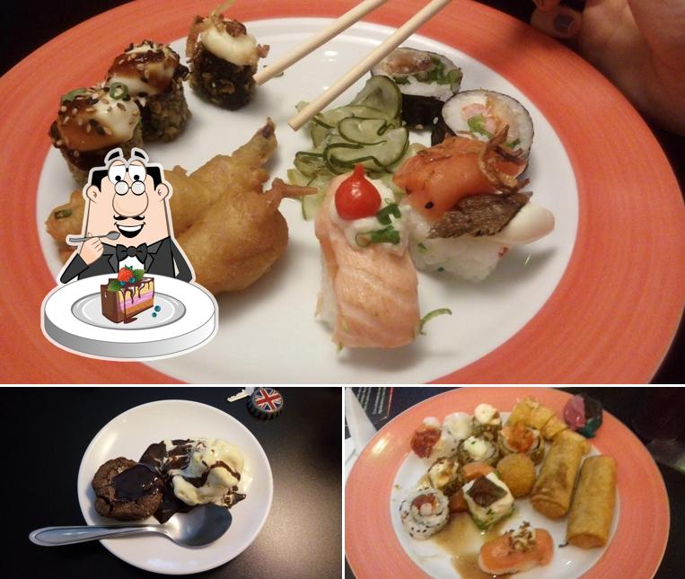 Bolo de chocolate em Takeyama