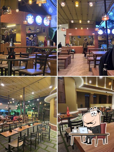 The interior of UPSTAIRS CAFE