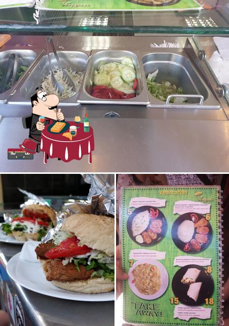 Vege vegan street food restaurant offre un'ampia selezione di dessert