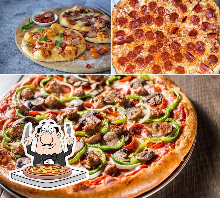 Try out various variants of pizza