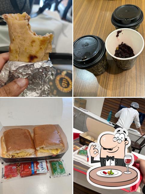 Meals at Indian tea house