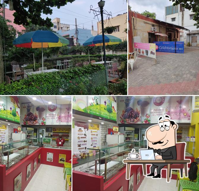 The interior of Celebrations 365