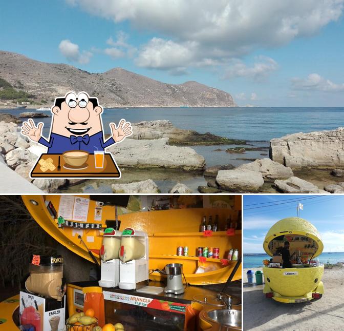 Cibo al Orange e Lemon Bar Favignana