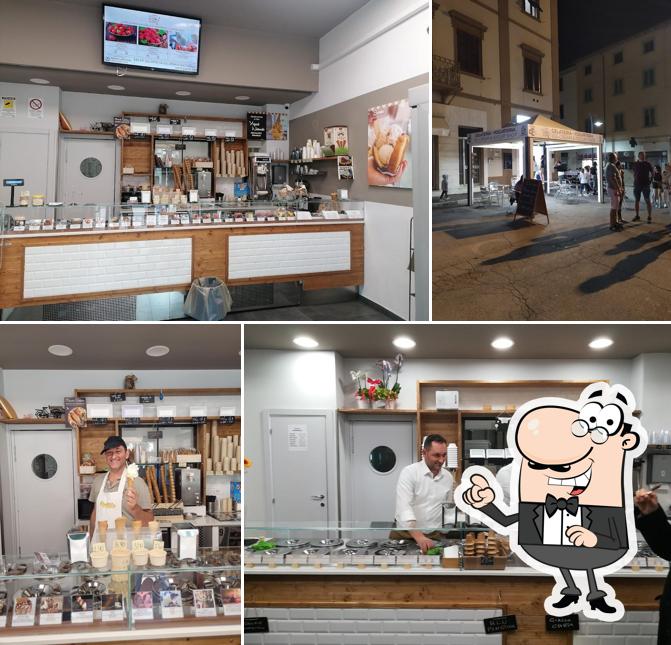 Gli interni di Ma Ke Gelato! Gelateria Naturale