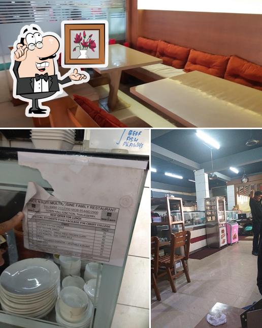 The interior of RICE N ROTI RESTAURANT