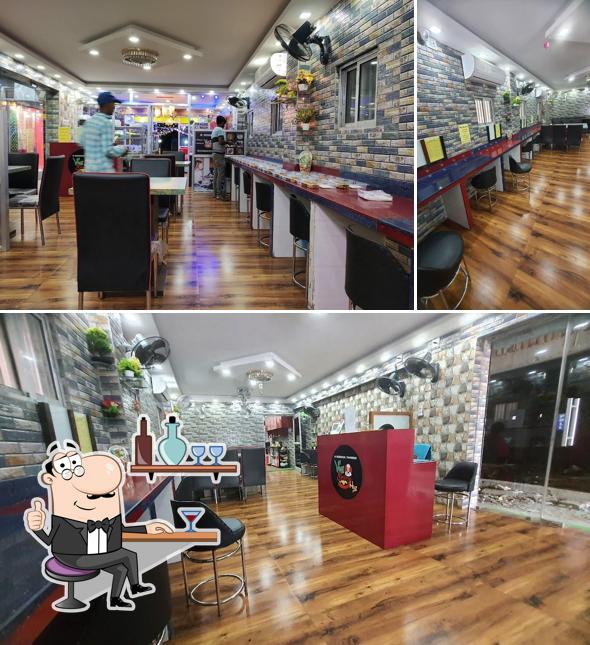 The interior of Veg Spicy Hut