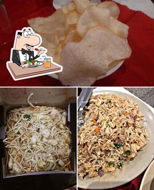 Food at Kim Ling Kolkata China Town