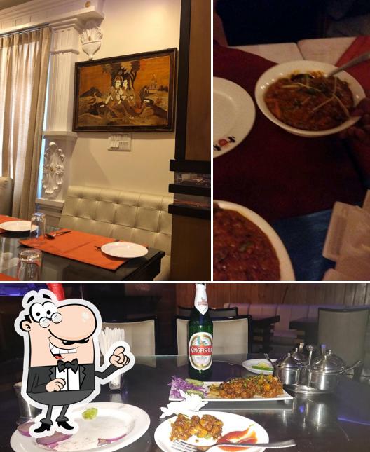 The interior of Ambari Restaurant