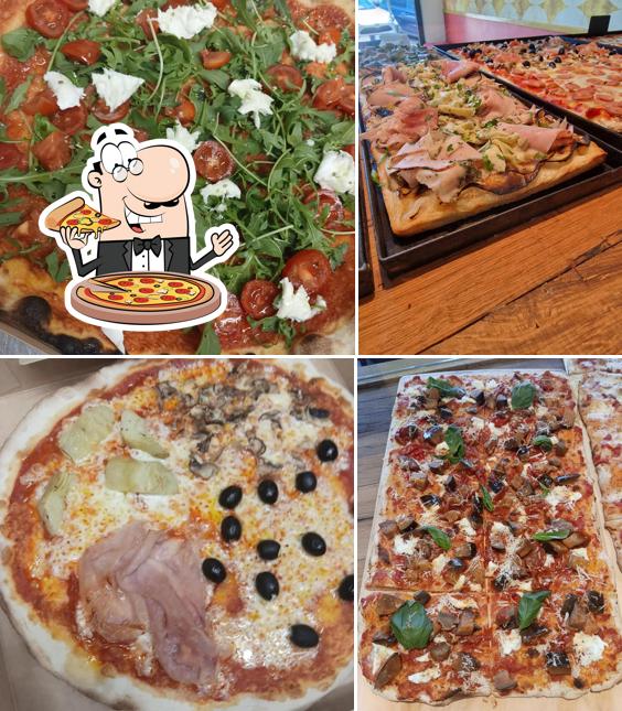 Ordina tra le molte varianti di pizza