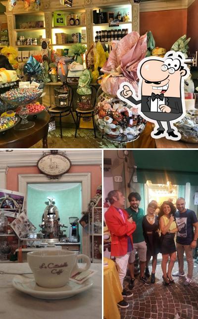 Gli interni di La Bottega del Caffe'