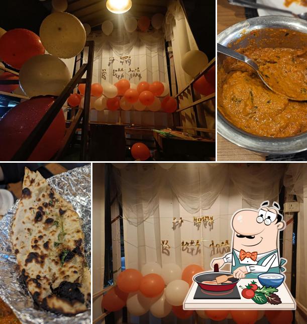 Chicken curry at A day night cafe