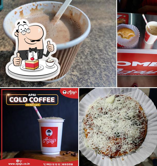 Ajay's Café - Subhanpura, Baroda offers a selection of sweet dishes