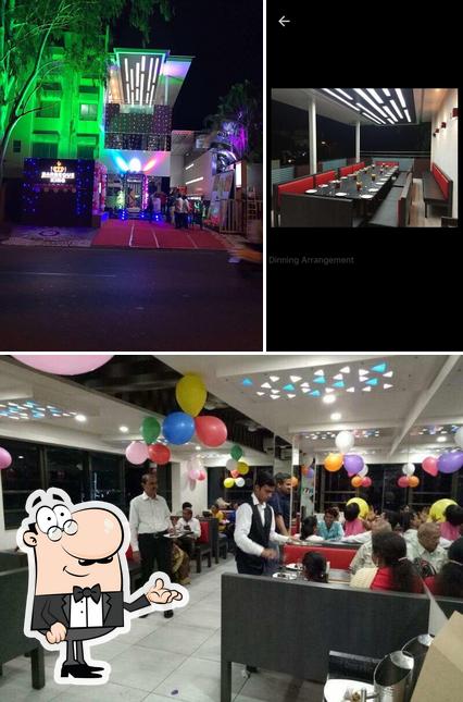 The restaurant's interior and exterior