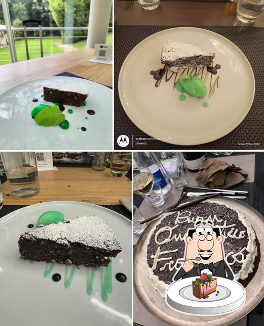 Torta al cioccolato al La Bolla