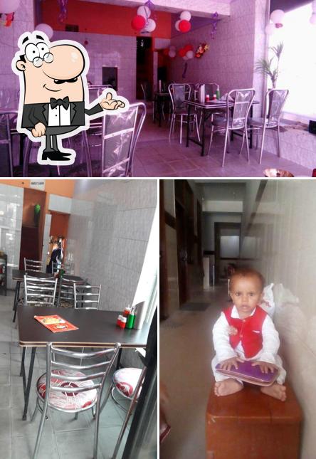 The interior of Lucknow Tandoori House And Restaurant