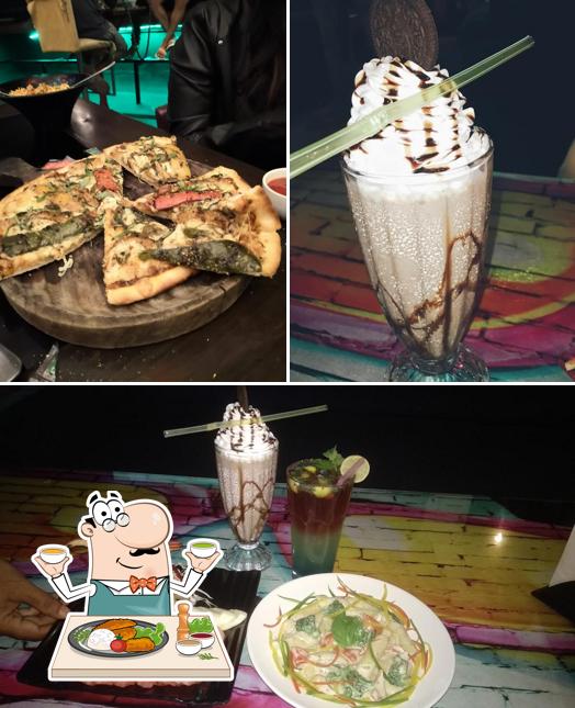 Meals at MudPipe Cafe (king of sheesha)