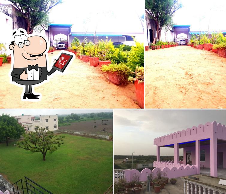 The exterior of Shree karni palace