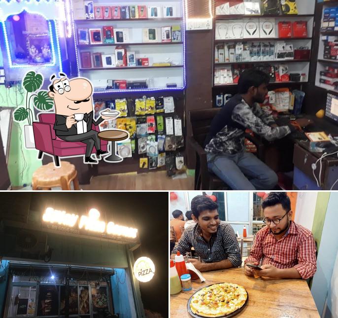 The interior of Spicy Pizza Corner,