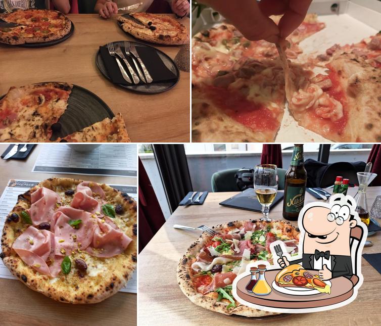 A Pizzeria & burger bar Victoria, puoi provare una bella pizza