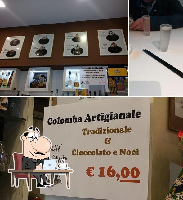 Gli interni di Caffè Nero Bollente