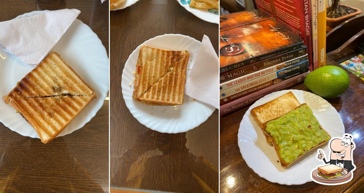 Grilled cheese sandwich at Sweet lil Secrets