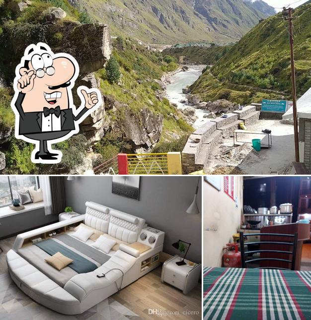 Among different things one can find interior and exterior at Oberoi's Restaurant