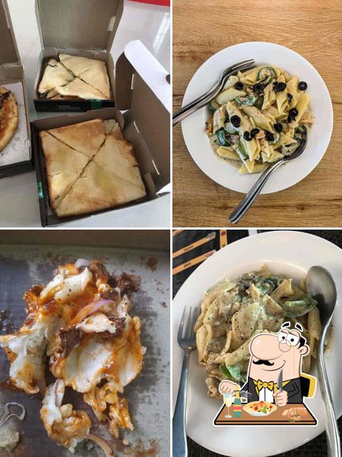 Food at Zomibi Pizza